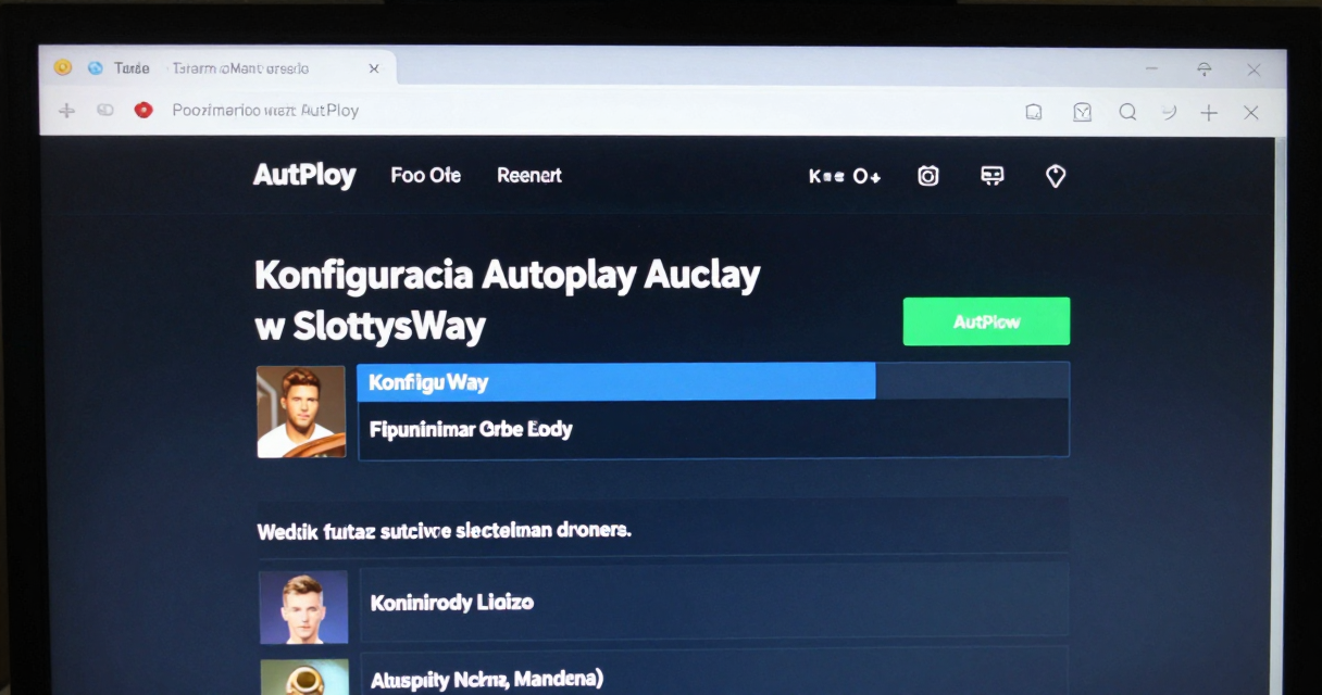Autoplay w slotach – jak działa — Jak skonfigurować Autoplay w SlottyWay?