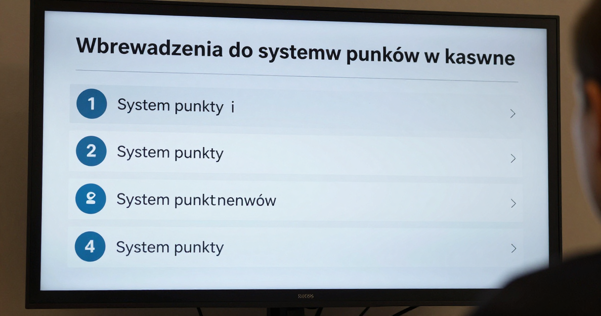 System punktów w kasynie
